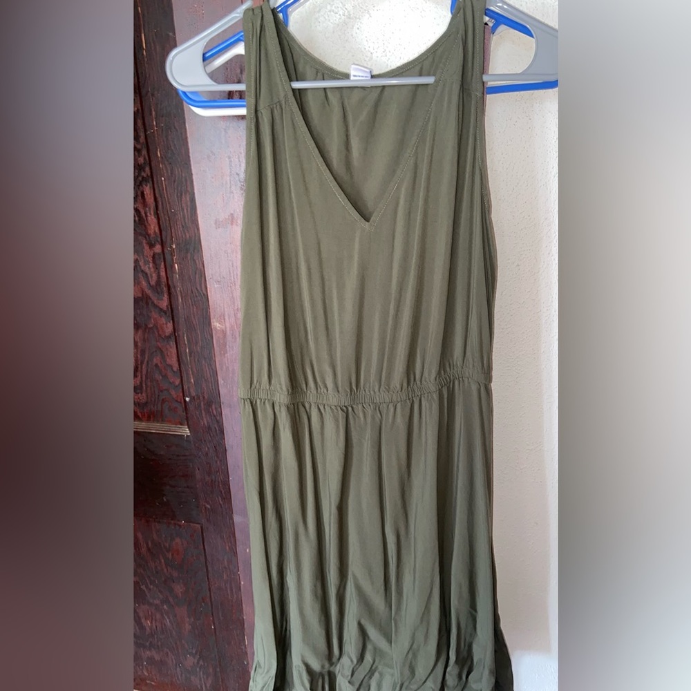 Army green dress